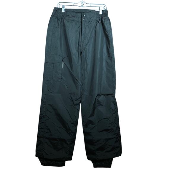 Columbia Womens Snow Pants Black Skiwear Insulated Winter Lined Large - Picture 1 of 11
